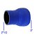 MANGUEIRA SILICONE REDUÇÃO 3"X2½" AZUL (FL303AZ) FGL - Imagem 1