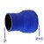 MANGUEIRA SILICONE REDUÇÃO 2½" X 2" AZUL (FL301AZ) FGL - Imagem 1