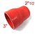 MANGUEIRA SILICONE REDUÇÃO 3"X 2½" VERMELHA (FL303VM) FGL - Imagem 1