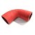 MANGUEIRA SILICONE 90° 2½" X 2" VERMELHA (FL319VM) FGL - Imagem 7