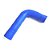 MANGUEIRA SILICONE L 2½" AZUL (FL328AZ) FGL - Imagem 3