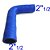 MANGUEIRA SILICONE L 2½" AZUL (FL328AZ) FGL - Imagem 1