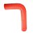 MANGOTE SILICONE CURVA 90° L 2" VERMELHO (FL327VM) FGL - Imagem 5