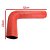 MANGOTE SILICONE CURVA 90° L 2" VERMELHO (FL327VM) FGL - Imagem 3