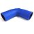 MANGUEIRA SILICONE 90° 3" X 2½" AZUL (FL317AZ) FGL - Imagem 2