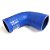 MANGUEIRA SILICONE 90° 2½" X 2" AZUL (FL319AZ) FGL - Imagem 2