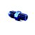 NIPLE CONEXÃO AMERICANA 04AN X 1/4 NPT AZUL (0414NA) MTR - Imagem 1