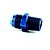 NIPLE CONEXÃO AMERICANA 10AN X 1/2" NPT AZUL (1012NA) MTR - Imagem 2