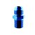NIPLE CONEXÃO AMERICANA 10AN X 1/2" NPT AZUL (1012NA) MTR - Imagem 1