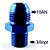 NIPLE CONEXÃO AMERICANA 10AN X 3/8" NPT AZUL (1038NA) MTR - Imagem 3