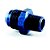 NIPLE CONEXÃO AMERICANA 10AN X 3/8" NPT AZUL (1038NA) MTR - Imagem 2