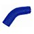 MANGUEIRA SILICONE 45° 3" AZUL (FL225AZ) FGL - Imagem 2