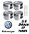 JOGO DE PISTÕES TURBO VW AP 2.0 84MM CÔNCAVO (R007-0003) AFP - Imagem 1