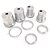 BUCHA QUADRO ALUMINIO 10MM VW AP QUADRADO FURO DESLOCADO (1035) RGTX - Imagem 6