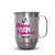 Caneca de alumínio personalizada para casamento noivas e madrinhas - Imagem 3