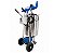 Ordenhadeira Transferidora de Leite Móvel 60 litros ( carro de Inox) - Imagem 2