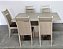 Mesa com 5 cadeira em mdf seminova - Imagem 2