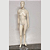 Manequim Feminino Adulto Fibra De Vidro com Suporte Base - Imagem 1