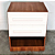 Mesa de Cabeceira Gaveteiro MDF (Mini Comoda) 2 Gavetas - Imagem 2