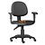 Cadeira Secretária Executiva Back System com Braços Reguláveis Preta - Imagem 1