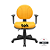 Cadeira Secretária Executiva NR17 Regulagem Back System Braços Reguláveis - Imagem 4