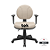 Cadeira Secretária Executiva NR17 Regulagem Back System Braços Reguláveis - Imagem 8