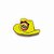 Pin, DSA 2019, chapéu, Amarelo, Desbravador - Imagem 1
