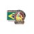 Pin Forever Faithful, Logo com bandeira do Brasil e fundo nas cores das classes - Imagem 1