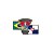 Pin, Linaje de Campeones, Bandeiras do Brasil e DBV - Imagem 1