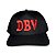 Boné preto com escrita Vermelha DBV - Imagem 1