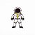 ARGANEL/PRENDEDOR DE LENÇO, ASTRONAUTA DBV - Imagem 1