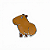 ARGANEL/PRENDEDOR DE LENÇO CAPIVARA - Imagem 1