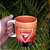 Caneca, logo DBV com fundo de Montanhas e interior laranja - Imagem 1