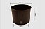 Pote de Papel Preto FSC com Duplo Revestimento 360ml Black - Imagem 2