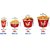 Balde De Papel RED P/ Frango Frito 3,0lt (25 Unidades) - Imagem 4