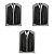 Kit 3 Capas de Terno ou Vestido Com visor ou Frente Cristal ( ESTOQUEVIRTUAL ) - Imagem 4