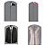 Kit 10 Capas Para Terno ou Vestido Frente em Cristal ou Visor (  ESTOQUE VIRTUAL ) - Imagem 1