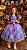 Vestido Marie Junino Quermesse do Interior Lilas - Imagem 1