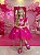 Vestido Ysa Kids Barbie Luxinho Pink Com led - Imagem 4