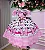 Vestido Junino Tematico Luxo Minnie + Saiote - Imagem 5