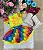 Conjunto Junino Banana Club Luxo Manu Neon - Imagem 7