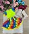 Conjunto Junino Banana Club Luxo Manu Neon - Imagem 13