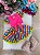 Conjunto Junino Banana Club Luxo Manu Neon - Imagem 3