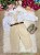 Conjunto Meninos Miss Cherry Leo Suspensorio Palha - Bege - Imagem 1