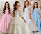 Vestido Bella Child Longo Eva - Imagem 9