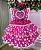 Vestido Bella Child Junino Quermesse do Coração + Saiote - Imagem 2