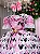 Vestido Junino Tematico Luxo Minnie - Imagem 1