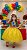 Vestido Marie Temático Realeza Branca De Neve - Imagem 6