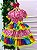 Vestido Junino Banana Club Luxo Quermesse do Sertão Pink - Imagem 2