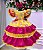 Vestido Junino Banana Club Luxo Coração Junino Amarelo - Imagem 3